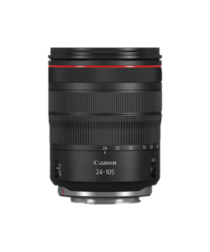 CANON RF 24 mm - 105 mm f/4 RF, USM, IS (Objektiv für Canon R-Mount, Schwarz)