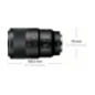 SONY SEL90M28G Vollformat - 90 mm f/2.8 G-Lens, OSS, FHB, IF, FRL, DMR, Circulare Blende (Objektiv für Sony E-Mount, Schwarz) SONY SEL90M28G Vollformat - 90 mm f/2.8 G-Lens, OSS, FHB, IF, FRL, DMR, Circulare Blende (Objektiv für Sony E-Mount, Schwarz)