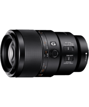 SONY SEL90M28G Vollformat - 90 mm f/2.8 G-Lens, OSS, FHB, IF, FRL, DMR, Circulare Blende (Objektiv für Sony E-Mount, Schwarz)