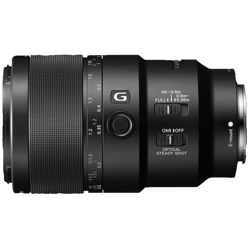 SONY SEL90M28G Vollformat - 90 mm f/2.8 G-Lens, OSS, FHB, IF, FRL, DMR, Circulare Blende (Objektiv für Sony E-Mount, Schwarz) SONY SEL90M28G Vollformat - 90 mm f/2.8 G-Lens, OSS, FHB, IF, FRL, DMR, Circulare Blende (Objektiv für Sony E-Mount, Schwarz)