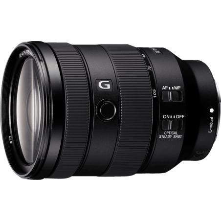 SONY SEL24105G Vollformat 24 mm - 105 mm f/4 G-Lens, OSS, DMR, FHB, ED, ASPH, Circulare Blende