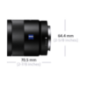 SONY SEL2470Z Zeiss Vollformat 24 mm - 70 mm f/4.0 OSS, ED, ASPH, DMR, Circulare Blende (Objektiv für Sony E-Mount, Schwarz) SONY SEL2470Z Zeiss Vollformat 24 mm - 70 mm f/4.0 OSS, ED, ASPH, DMR, Circulare Blende (Objektiv für Sony E-Mount, Schwarz)