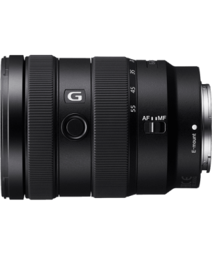 SONY SEL1655G 16 mm - 55 mm f/2.8 G-Lens, ED, AA (Advanced Aspherical), ASPH, FHB, Circulare Blende, DMR