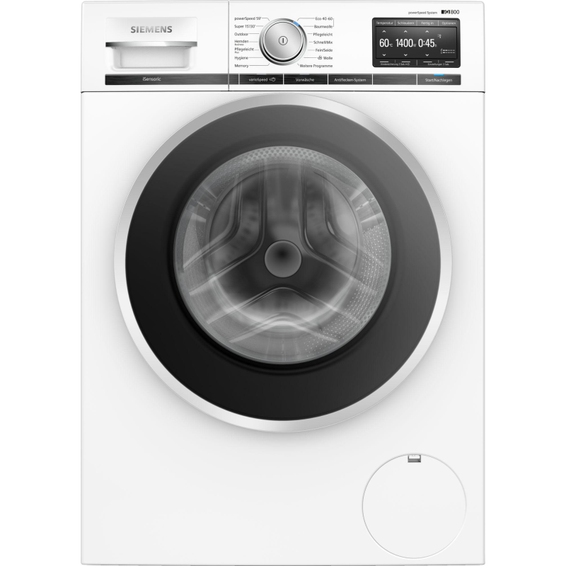 SIEMENS WM14VG44 iQ800 Waschmaschine (9 kg, 1400 U/Min., A) SIEMENS WM14VG44 iQ800 Waschmaschine (9 kg, 1400 U/Min., A)
