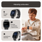 FITBIT Sense 2 Smartwatch Aluminium Elastomer, S/L, Shadow Grey/Graphite