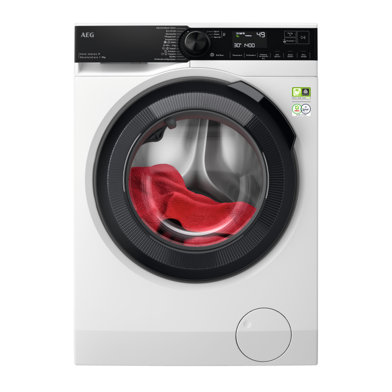 AEG LR9W75490 Serie 9000 AbsoluteCare® mit SoftWater Wasservorenthärtung Wifi Waschmaschine (9 kg, 1351 U/Min., A) AEG LR9W75490 Serie 9000 AbsoluteCare® mit SoftWater Wasservorenthärtung Wifi Waschmaschine (9 kg, 1351 U/Min., A)