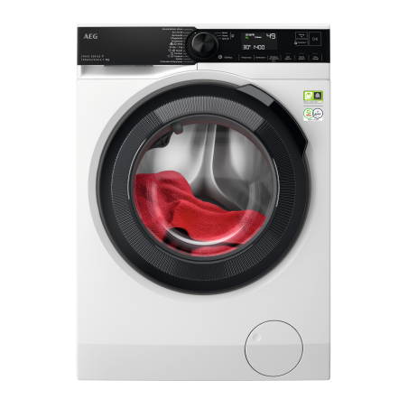 AEG LR9W75490 Serie 9000 AbsoluteCare® mit SoftWater Wasservorenthärtung Wifi Waschmaschine (9 kg, 1351 U/Min., A)