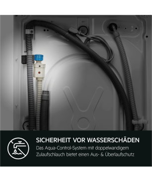 AEG LR8E70480 Serie 8000 PowerCare mit ÖkoMix Vormisch-Technologie Waschmaschine (8 kg, 1400 U/Min., A)
