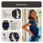 FITBIT Sense 2 Smartwatch Aluminium Elastomer, S/L, Shadow Grey/Graphite