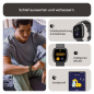 FITBIT Sense 2 Smartwatch Aluminium Elastomer, S/L, Shadow Grey/Graphite