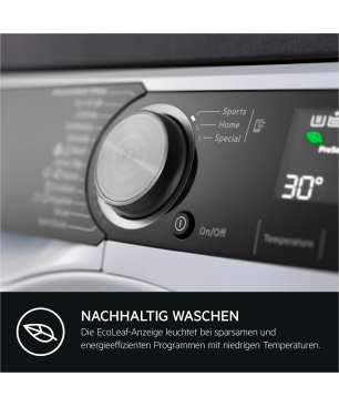 AEG LR7A75400 Serie 7000 ProSteam® mit Dampfprogramm Waschmaschine (10 kg, 1351 U/Min., A, Ja)
