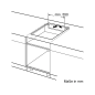 BOSCH HBD 80 PY 50 PYROLYSE, Einbaubackofenset (Induktionskochfeld)
