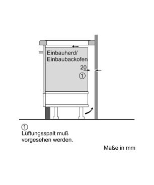 BOSCH HBD 80 PY 50 PYROLYSE, Einbaubackofenset (Induktionskochfeld)