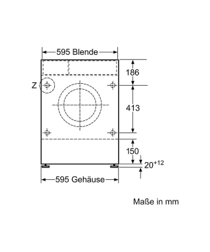 SIEMENS WK14D542 iQ500 Waschtrockner (7 kg / 4 kg, 1400 U/Min.)