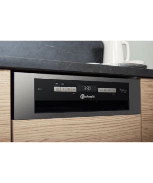 BAUKNECHT BSBO 3O35 PF X Geschirrspüler (teilintegrierbar, 448 mm