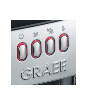 GRAEF ES 902 Baronessa Espressomaschine Edelstahl hochglänzend/Alum...
