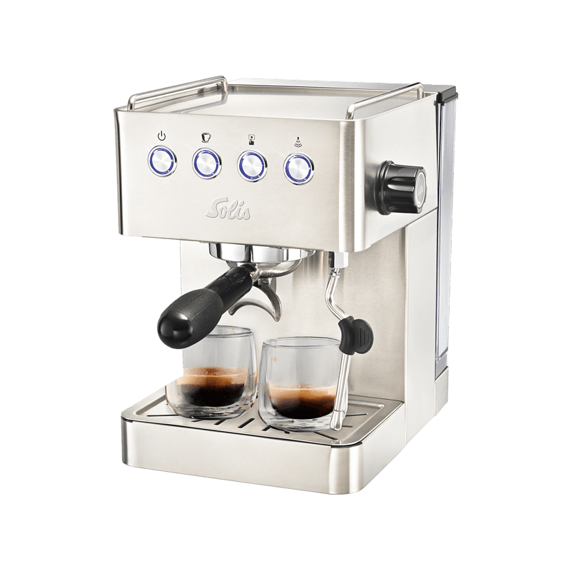 SOLIS OF SWITZERLAND Barista Gran Gusto 1014 Espressomaschine Silber SOLIS OF SWITZERLAND Barista Gran Gusto 1014 Espressomaschine Silber