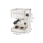 SOLIS OF SWITZERLAND Barista Gran Gusto 1014 Espressomaschine Silber SOLIS OF SWITZERLAND Barista Gran Gusto 1014 Espressomaschine Silber