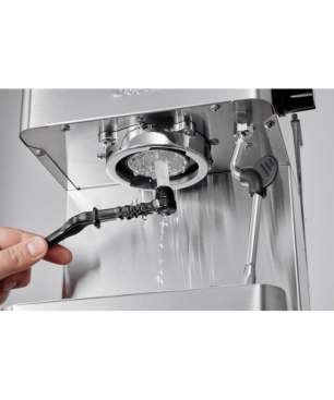 SOLIS OF SWITZERLAND Barista Gran Gusto 1014 Espressomaschine Silber