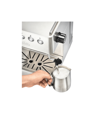 SOLIS OF SWITZERLAND Barista Gran Gusto 1014 Espressomaschine Silber