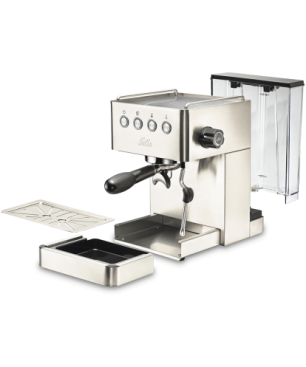 SOLIS OF SWITZERLAND Barista Gran Gusto 1014 Espressomaschine Silber