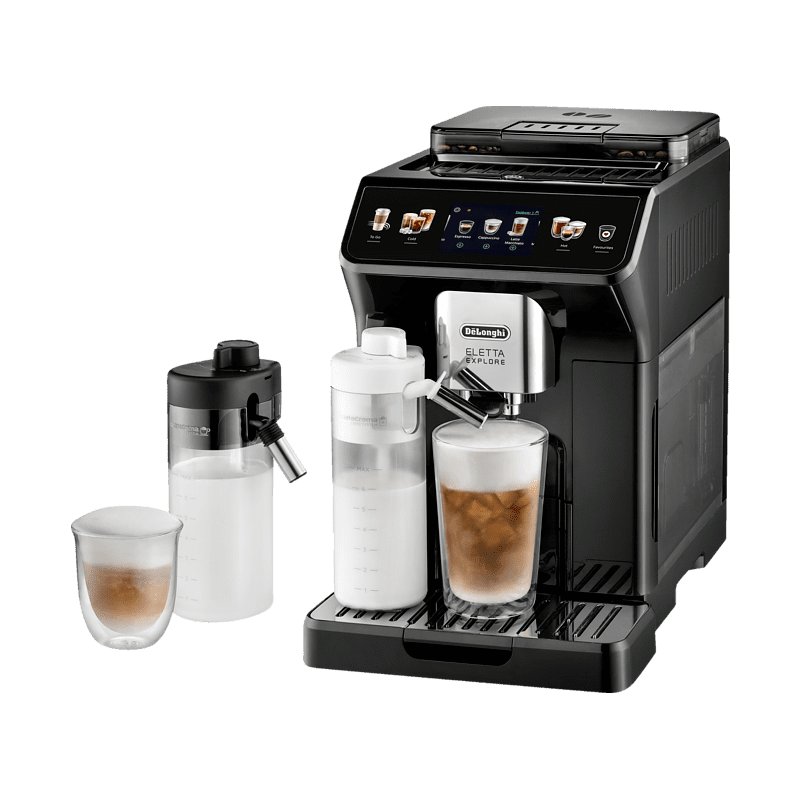 DELONGHI ECAM450.55.G Eletta Explore Kaffeevollautomat Grau DELONGHI ECAM450.55.G Eletta Explore Kaffeevollautomat Grau