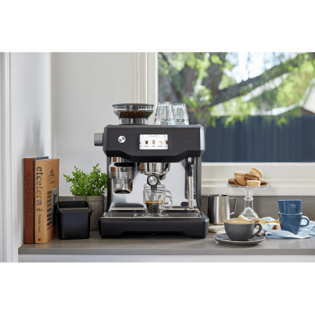 SAGE SES990BTR4EEU1 the Oracle Touch Espressomaschine Matt Schwarz ...