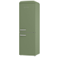 GORENJE ONRK619DOL Gorenje Retro Collection Kühl- / Gefrierkombination (D, 192,0 kWh, 1940 mm hoch, Oliv)