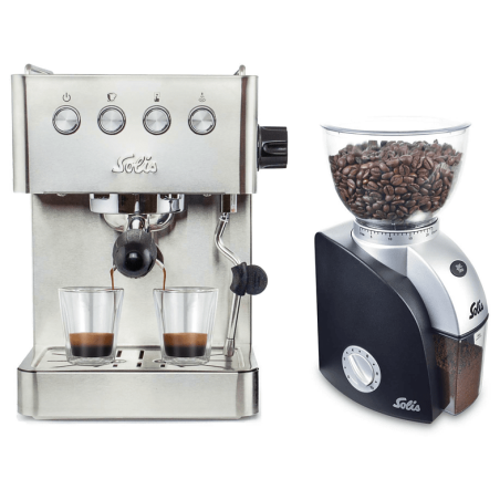 SOLIS OF SWITZERLAND Barista Gran Gusto 1014 & Scala Plus Siebträge...