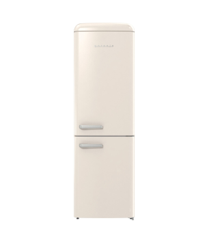 GORENJE ONRK619EC Kühl-Gefrierkombination (E, 194 cm hoch, Helles Beige)