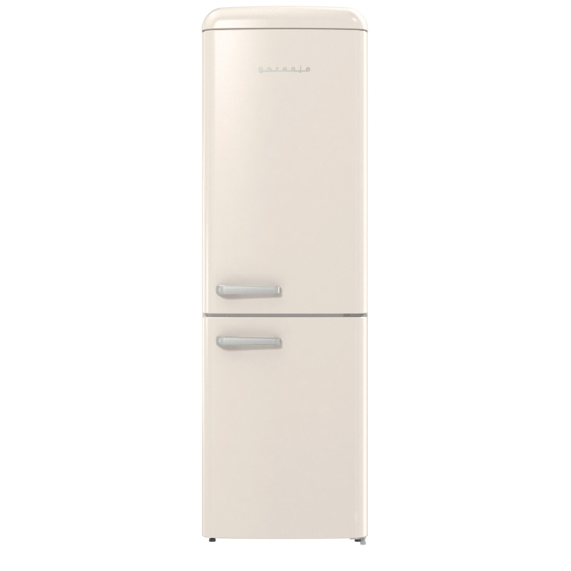 GORENJE ONRK619EC Kühl-Gefrierkombination (E, 194 cm hoch, Helles Beige)