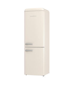 GORENJE ONRK619EC Kühl-Gefrierkombination (E, 194 cm hoch, Helles Beige)