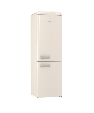 GORENJE ONRK619EC Kühl-Gefrierkombination (E, 194 cm hoch, Helles Beige)