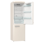 GORENJE ONRK619EC Kühl-Gefrierkombination (E, 194 cm hoch, Helles Beige)