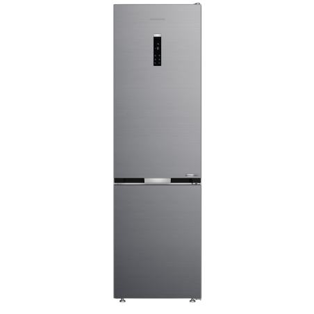 GRUNDIG GKPN 66930 LXP Kühl- und Gefrierkombination (D, 2035 mm hoch, Silber)