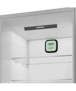 GRUNDIG GKPN 66930 LXP Kühl- und Gefrierkombination (D, 2035 mm hoch, Silber)