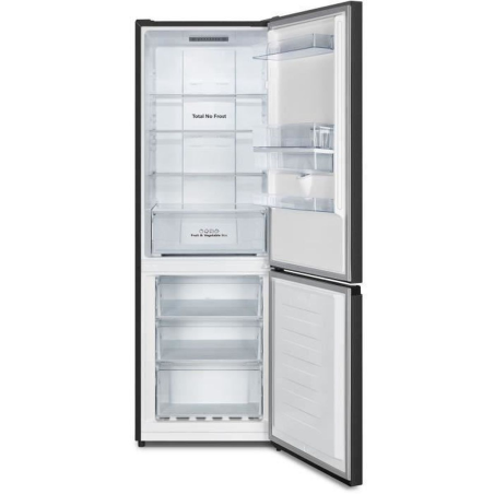 HISENSE RB372N4WB1 KühlGefrierkombination (F, 178,5 cm hoch, Schwarz)