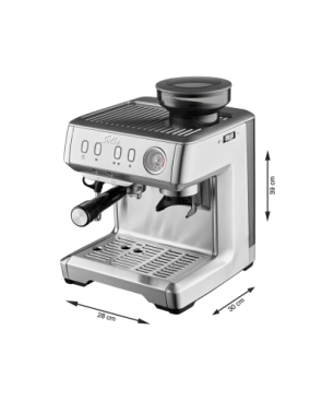 SOLIS OF SWITZERLAND 1018 Grind & Infuse Compact Halbautomatische