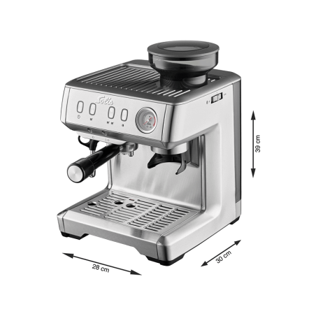 SOLIS OF SWITZERLAND 1018 Grind & Infuse Compact Halbautomatische