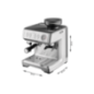 SOLIS OF SWITZERLAND 1018 Grind & Infuse Compact Halbautomatische