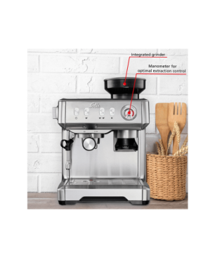 SOLIS OF SWITZERLAND 1018 Grind & Infuse Compact Halbautomatische