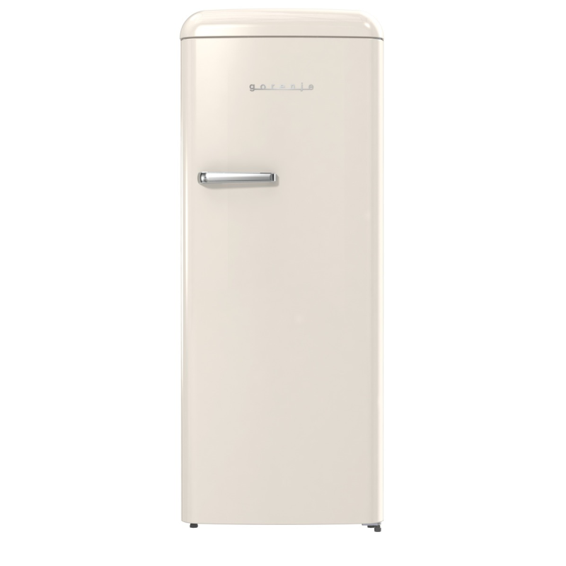 GORENJE ORB615DC Retro Collection Kühlschrank (126,2 kWh/Jahr, D, 1525 mm hoch, Helles Beige) GORENJE ORB615DC Retro Collection Kühlschrank (126,2 kWh/Jahr, D, 1525 mm hoch, Helles Beige)