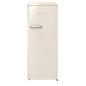 GORENJE ORB615DC Retro Collection Kühlschrank (126,2 kWh/Jahr, D, 1525 mm hoch, Helles Beige) GORENJE ORB615DC Retro Collection Kühlschrank (126,2 kWh/Jahr, D, 1525 mm hoch, Helles Beige)