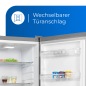 EXQUISIT KS350-V-H-040E inoxlook Kühlschrank (114,00 kWh/Jahr, E, 1730 mm hoch) EXQUISIT KS350-V-H-040E inoxlook Kühlschrank (114,00 kWh/Jahr, E, 1730 mm hoch)