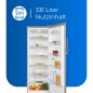 EXQUISIT KS350-V-H-040E inoxlook Kühlschrank (114,00 kWh/Jahr, E, 1730 mm hoch) EXQUISIT KS350-V-H-040E inoxlook Kühlschrank (114,00 kWh/Jahr, E, 1730 mm hoch)