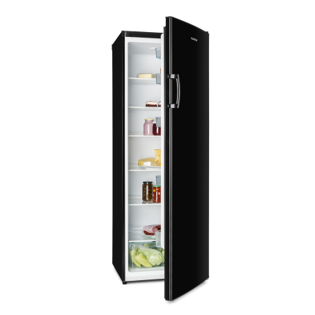 KLARSTEIN Bigboy Kühlschrank (F, 174,4 cm hoch, Schwarz)