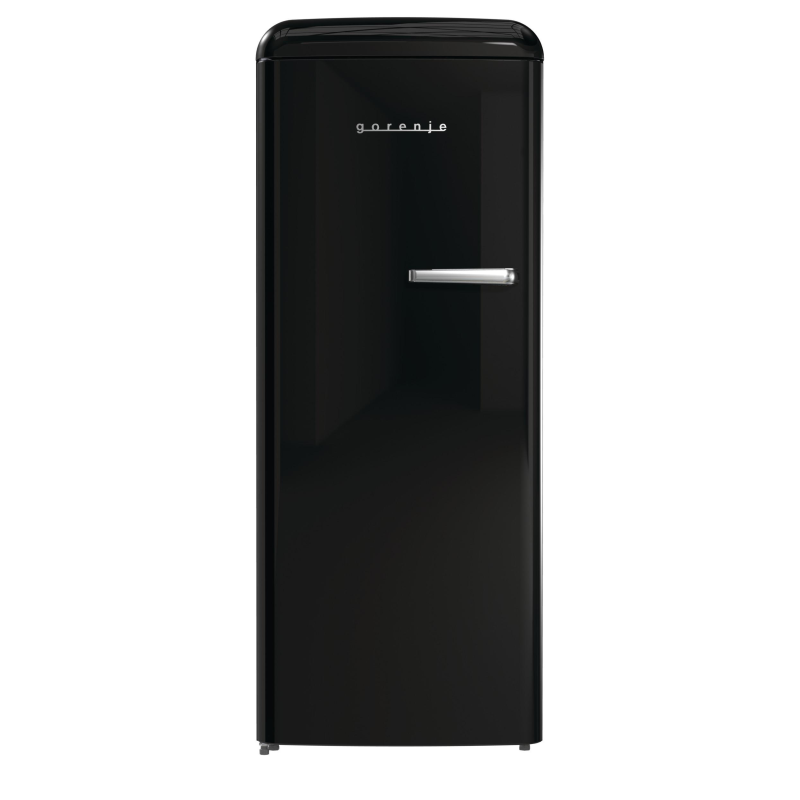 GORENJE ORB615DBK-L Retro Collection Kühlschrank (D, 1525 mm hoch, Jet black) GORENJE ORB615DBK-L Retro Collection Kühlschrank (D, 1525 mm hoch, Jet black)