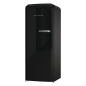 GORENJE ORB615DBK-L Retro Collection Kühlschrank (D, 1525 mm hoch, Jet black) GORENJE ORB615DBK-L Retro Collection Kühlschrank (D, 1525 mm hoch, Jet black)