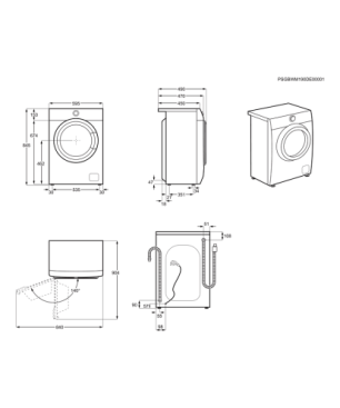AEG L6SE72475 Serie 6000 mit ProSense Mengenautomatik Waschmaschine (7 kg, 1351 U/Min., D)