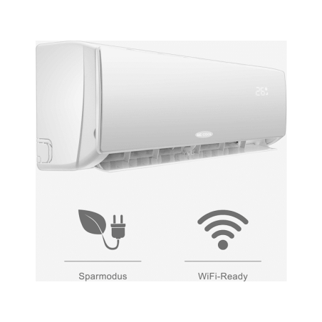 BECOOL BC12SK2101QW inkl. Vollinstallation Split Klimagerät Weiß En...